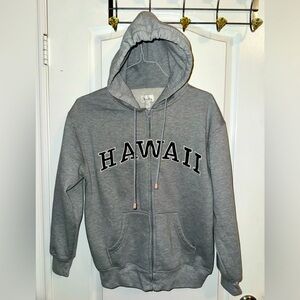 Ba Ba Grey Hawaii Hoodie Adult Small